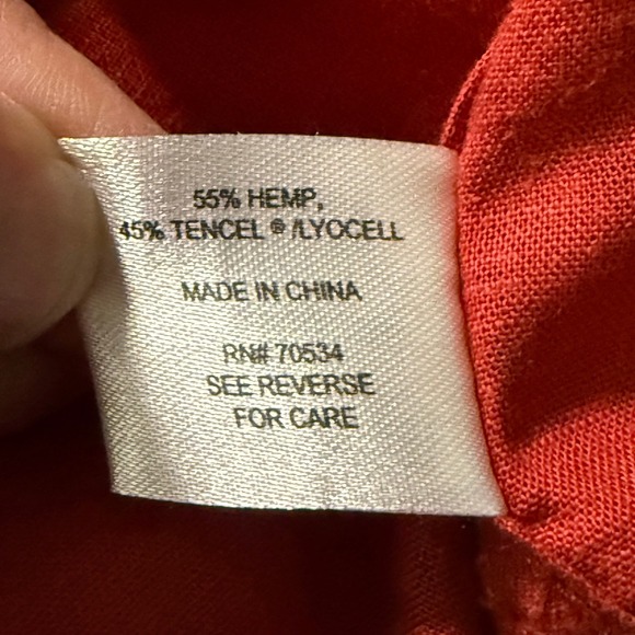 Orvis Hemp Blend Bowling Style Rust Mens XL Grandpacore - Picture 7 of 9